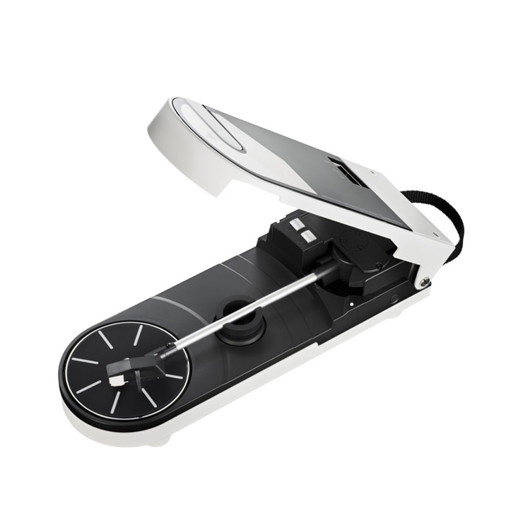 오디오테크니카 휴대용 턴테이블 AT-SB727 - 화이트