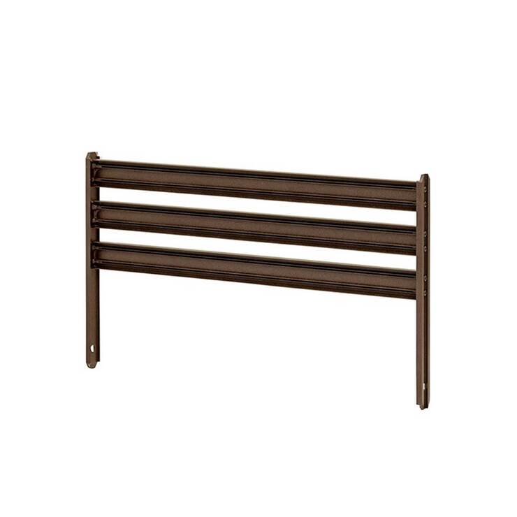 타카쇼 알루미늄 펜스 4PK - 브라운