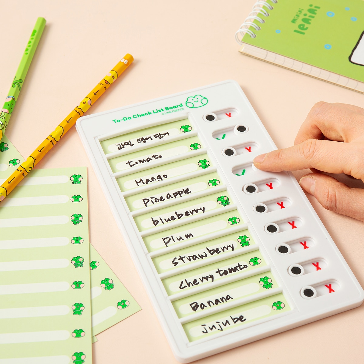 캐릭터 To-do List 보드판 2개 - 미니니