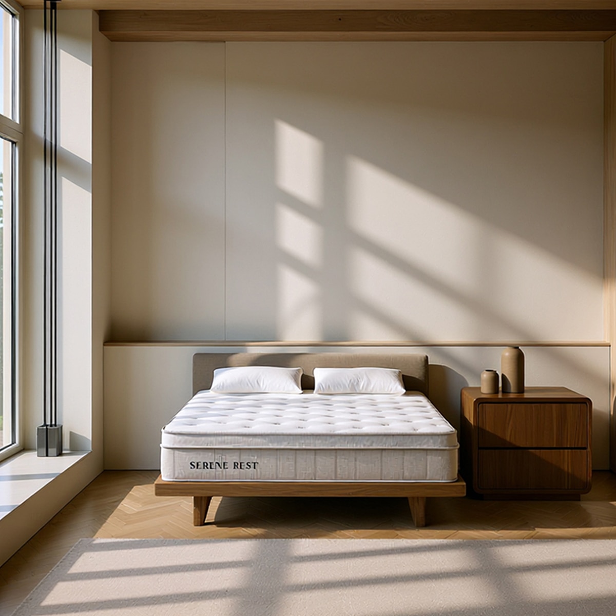 럭스나인 세렌레스트 유로탑 스프링 매트리스 - 킹