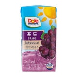 Dole 오렌지주스120ml x 32 + 포도 주스 120ml x 32