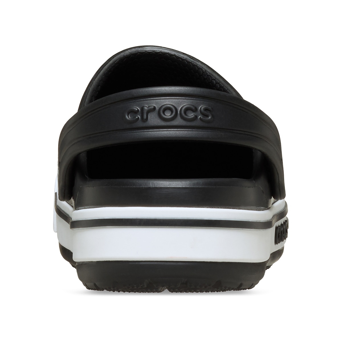 크록스 바야밴드 클로그 키즈 - 블랙/화이트, C13(190mm)