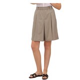 레니본 여성 플레어 반바지 - 라이트 그레이