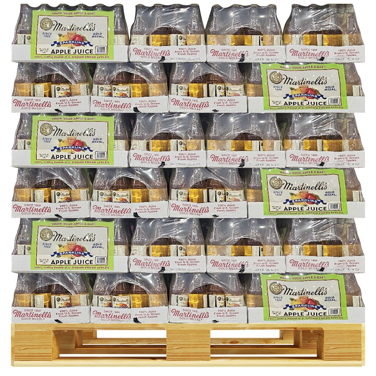 마티넬리 스파클링 사과주스 296ml x 24 x 72
