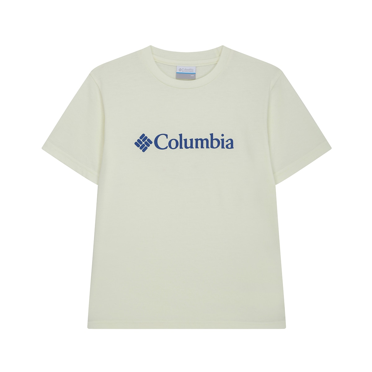 컬럼비아 키즈 반소매 티셔츠 3매 - 아이보리/민트/블루