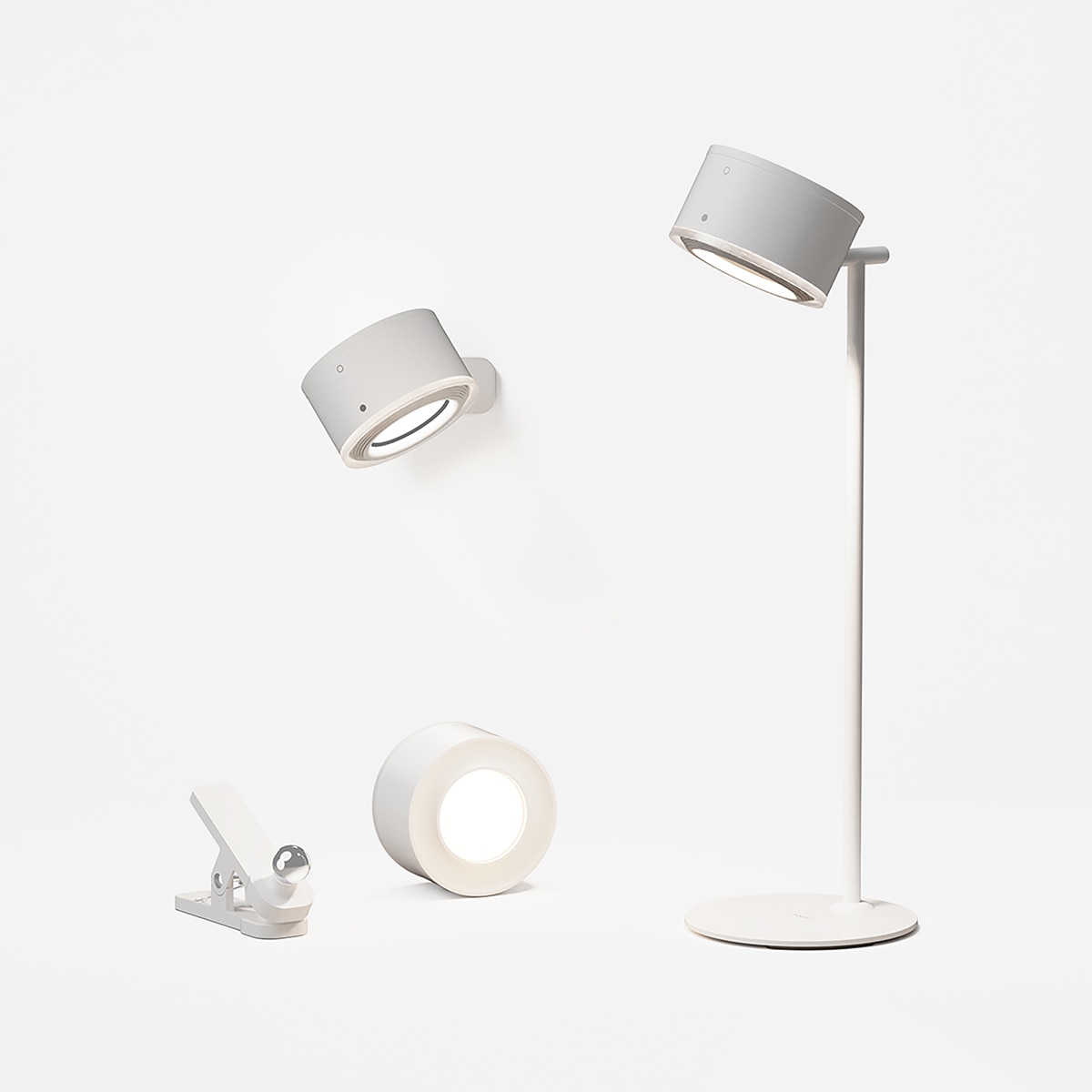 무아스 듀얼 LED 무선 마그넷 무드등 스탠드