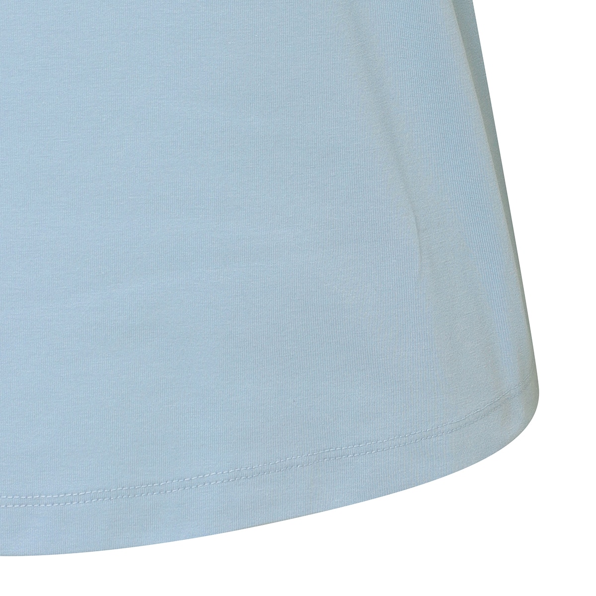 휠라 여성 링거 티셔츠 - 라이트 블루, L