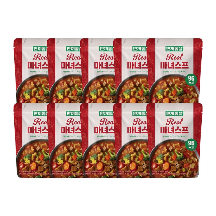 Hankkitongsal Real Tomato & Vegetable Soup 300gx10 884167