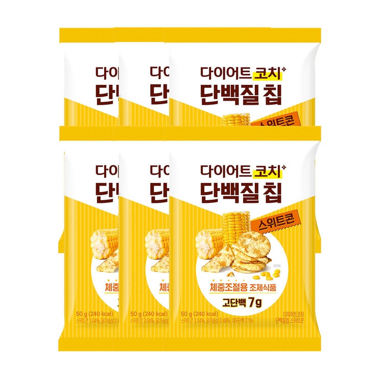 다이어트 코치 단백질 칩 600g / 50g x 12