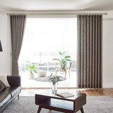 커튼 650x230/240 - 패턴B(코코아), 230
