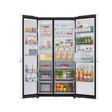 엘지 오브제 AI 양문형 832L, 메탈 에센스 화이트