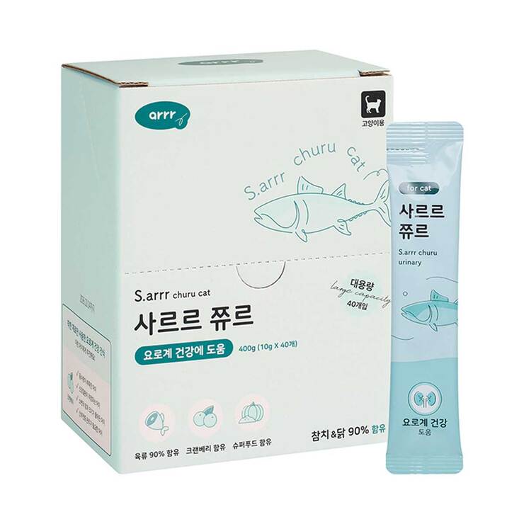 사르르 쮸르 캣 10g x 40 사르르 쮸르 캣 10g x 40