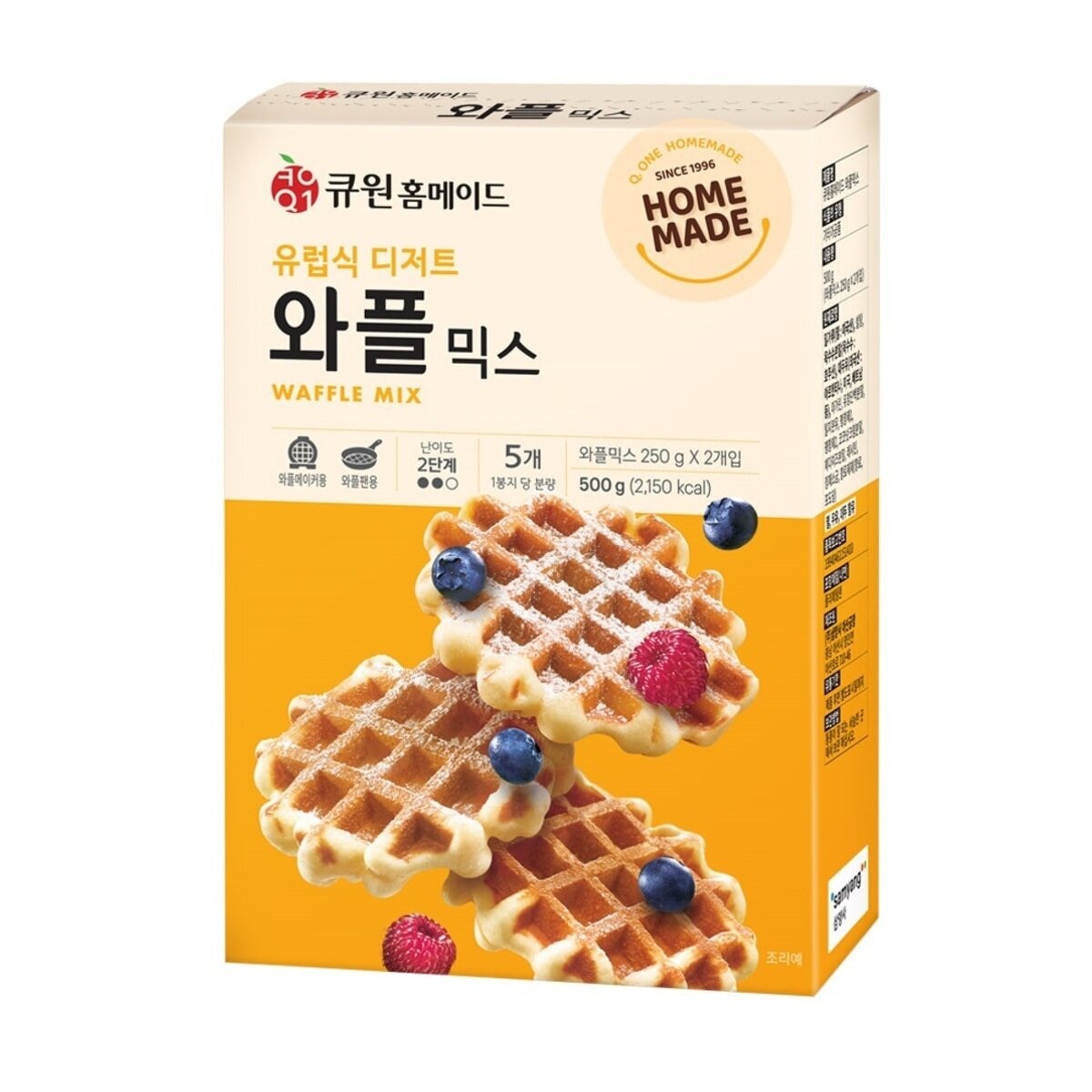 큐원 와플믹스 500g