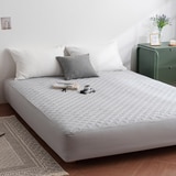 플로티나 방수 누빔 매트리스 커버 - 킹