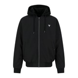 게스 남성 후디 보머 재킷