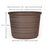 포럼 레진 화분 3개 - 모카 포럼 레진 화분 3개 - 모카