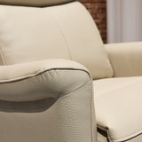 사트바 통가죽 모션스윙 전동리클라이너 1인