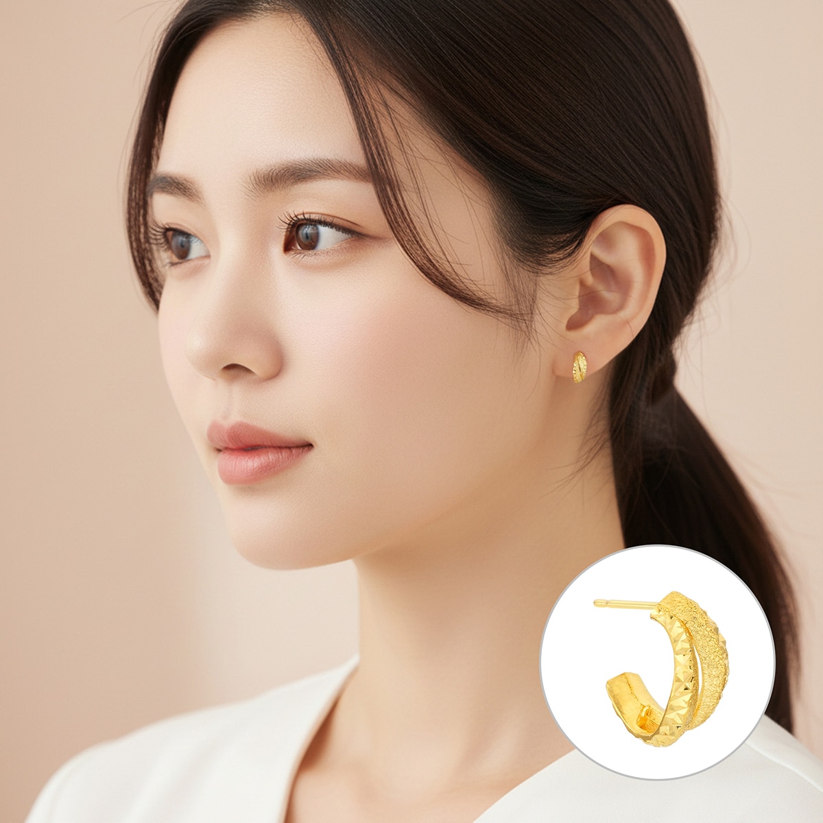24K 순금귀걸이3.75g 샤인커팅 24K 순금귀걸이3.75g 샤인커팅