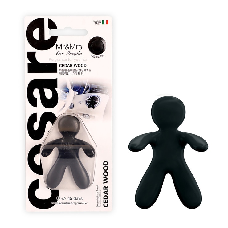 미스터앤미세스 체사레 차량용 방향제 3개 - 블랙 x 3