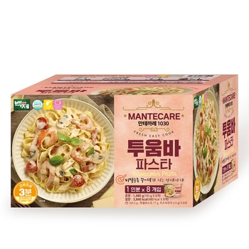 백제만테까레투움바파스타185g x 8