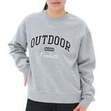 아웃도어 프로덕츠 여성 플리스 스웨트셔츠 - 멜란지 그레이, L 아웃도어 프로덕츠 여성 플리스 스웨트셔츠 - 멜란지 그레이, L