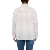 쥬시꾸뛰르 여성 체크 셔츠 - 화이트, S/M 쥬시꾸뛰르 여성 체크 셔츠 - 화이트, S/M