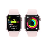 Apple Watch S9 41mm GPS + Cell PNK/LPNK 스포츠 밴드 S/M