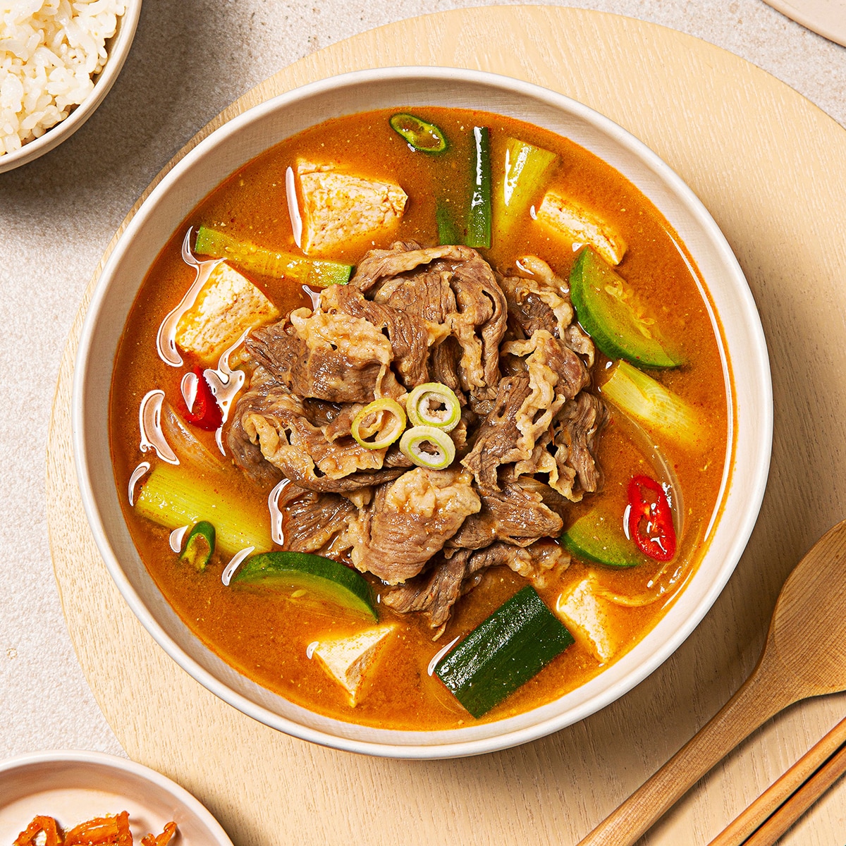 온작 차돌 된장찌개 800g x 4