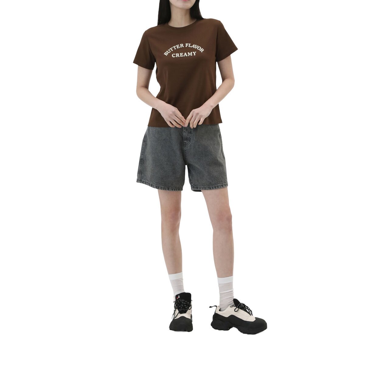 LAP 여성 레터링 티셔츠