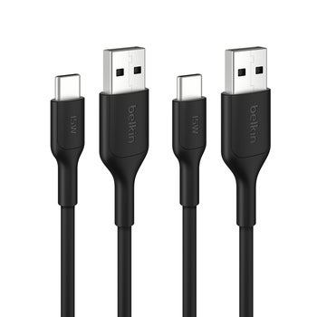 벨킨 USB-A to C 충전 케이블 1m x 2PK