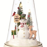 레녹스 메리 & 매직 크리스마스 글라스 장식 - 눈사람
