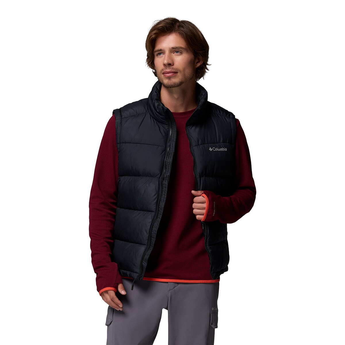 컬럼비아 남성 파이크 래이크II 패딩 베스트 - 블랙(단색), XL