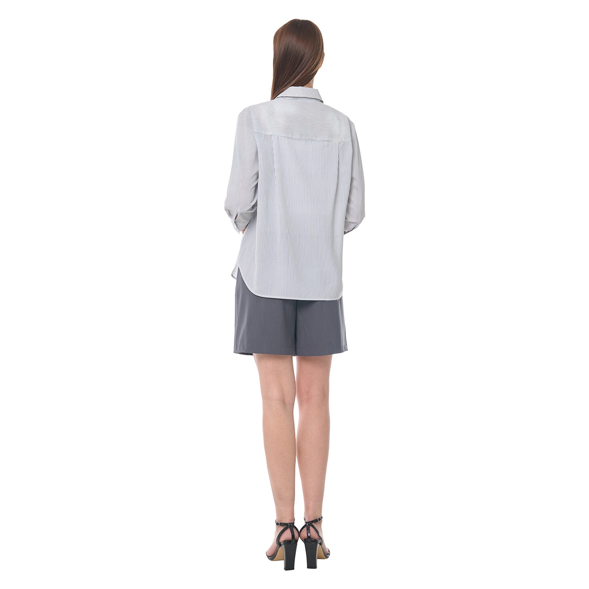 비지트 인 뉴욕 여성 스트라이프 셔츠