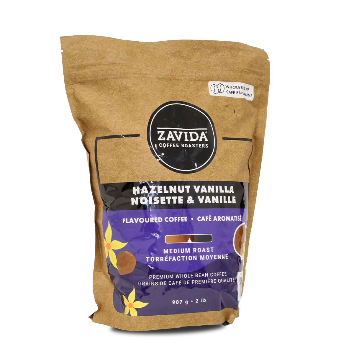 Zavida Coffee 헤이즐넛 & 바닐라 원두 907g
