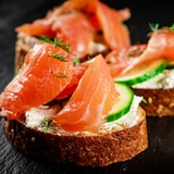 동원산업 훈제연어 슬라이스 270g x 2 x 2