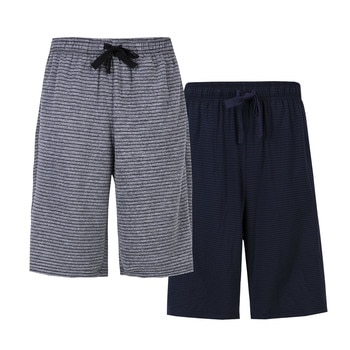 실크트리 남성 쿨 라운지 반바지 2매