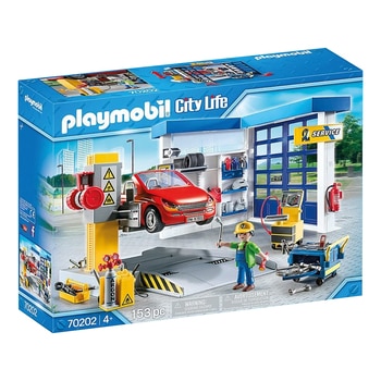 플레이모빌 시티 라이프 자동차 정비소 70202