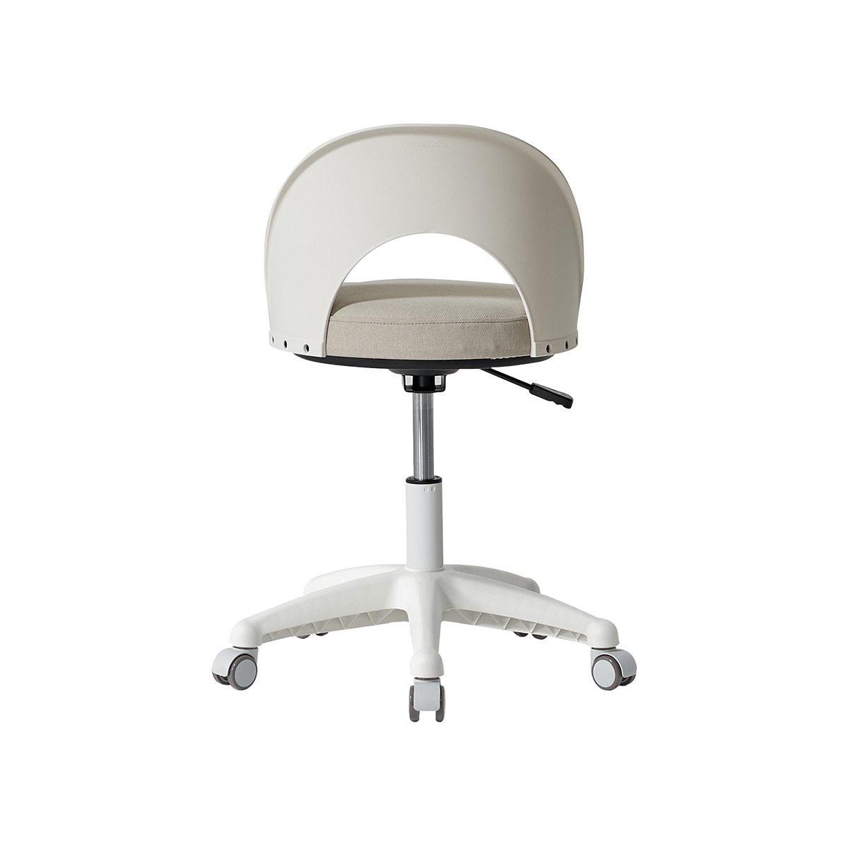 에르먼 루메 스툴 의자 - 웜아이보리