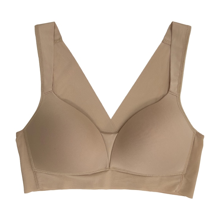 바디블루 밴드없는 브라렛 2매 - 블랙/샌드베이지, 80A