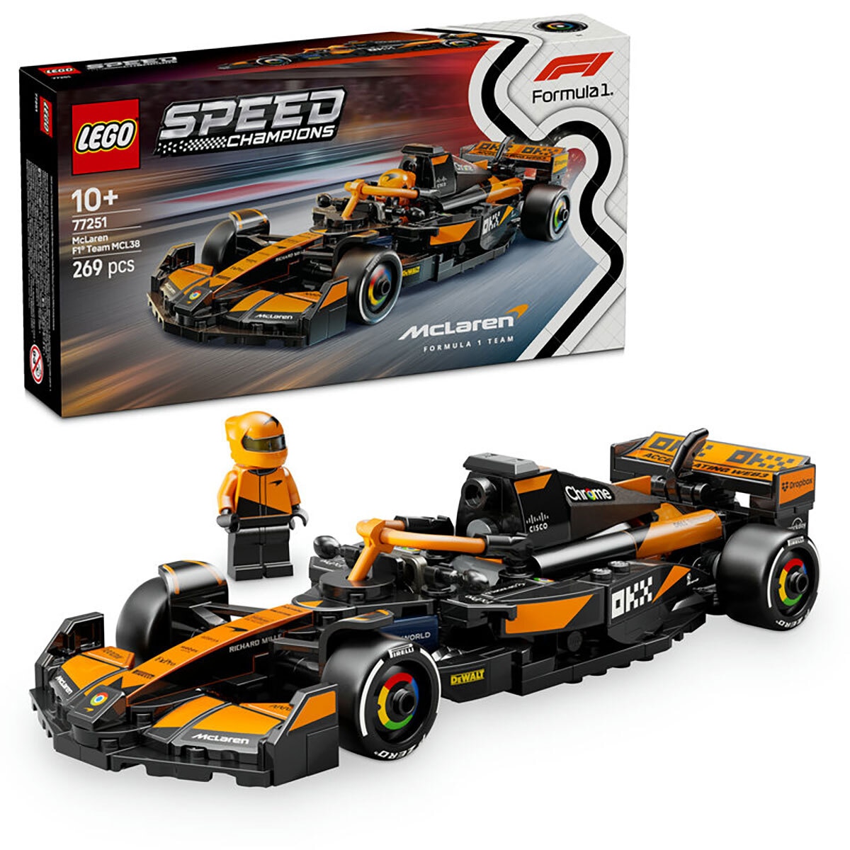 레고 McLaren F1 Team MCL38 경주용 자동차 77251