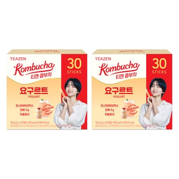 티젠 요구르트 콤부차 5g x 30스틱 x 2