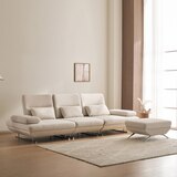 라클라우드 그랑블 스윙 기능성패브릭 4인 소파 + 스툴 - 아이보리