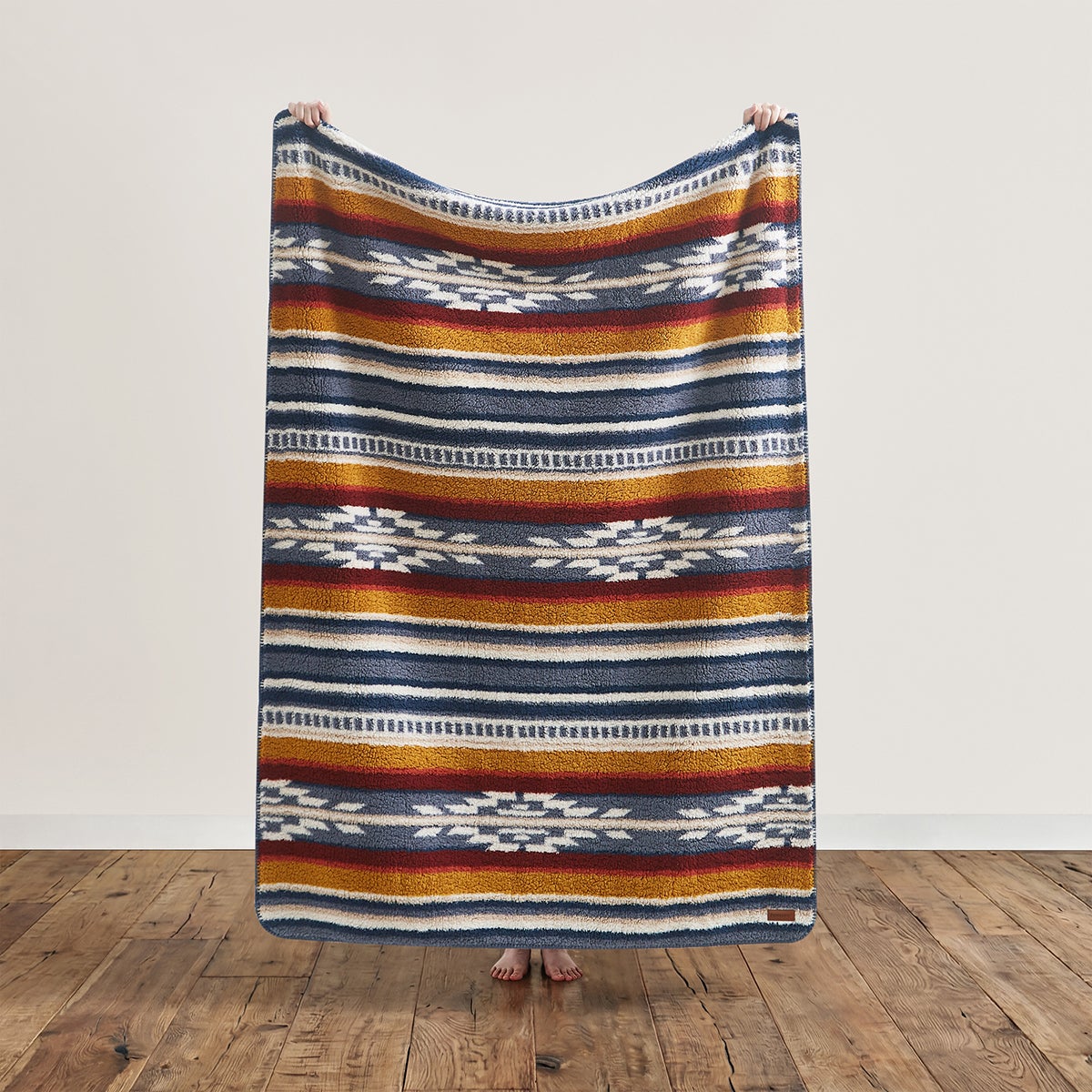 Pendleton 셔파 담요 127x177cm - 살틸로스트라이프(네이비) Pendleton 셔파 담요 127x177cm - 살틸로스트라이프(네이비)