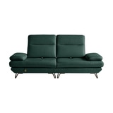 다우닝 모아나 스윙 전체 천연가죽 소파 3인