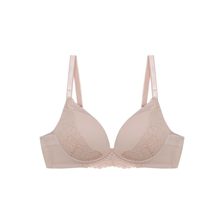 비너스 노와이어 메모리 소프트핏 브라 2매 - 라이트베이지/핑크베이지