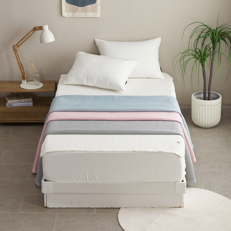 루마인 홈 순면 줄누비 패드 110x200cm - 싱글