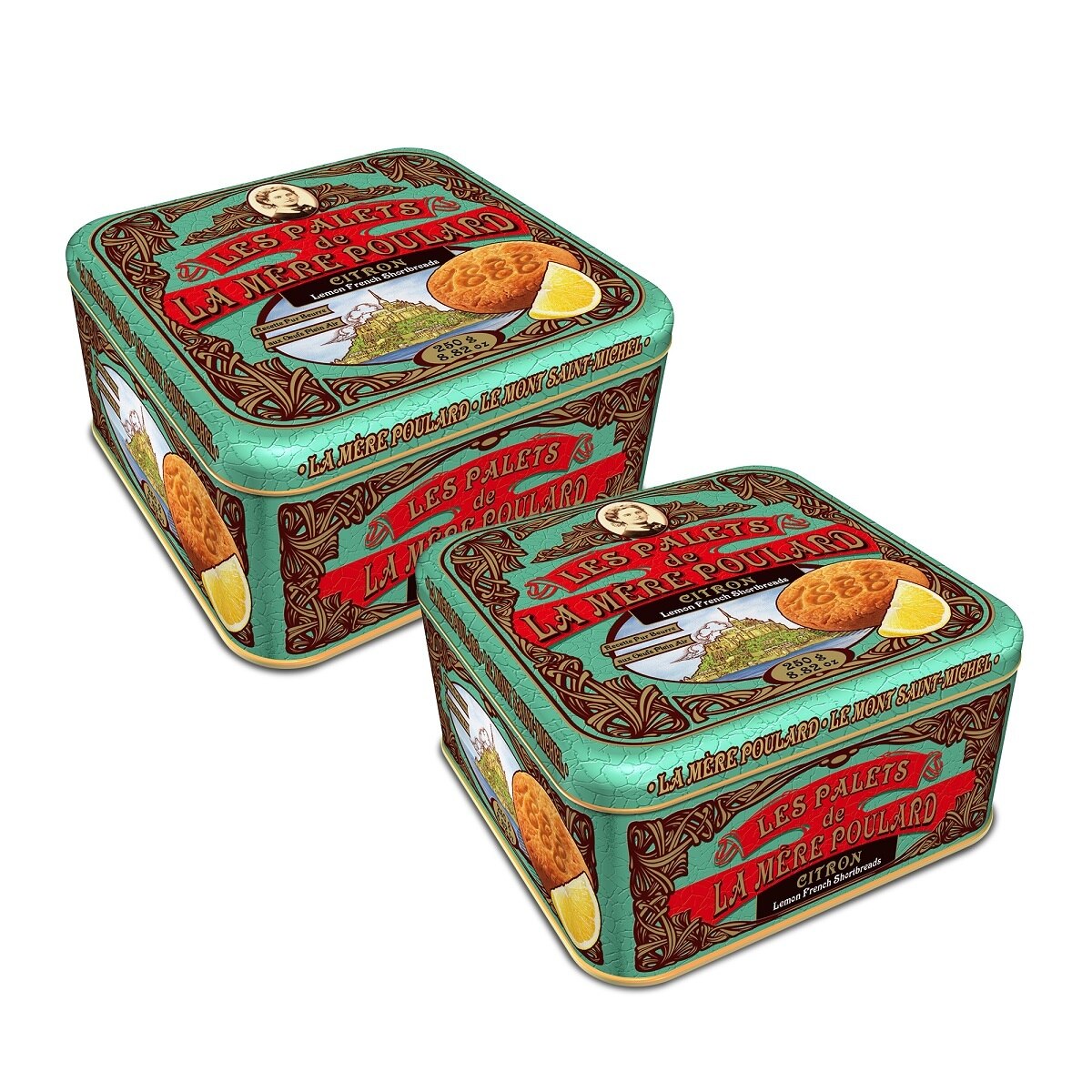 메르플라르드 레몬프렌치 쿠키 틴케이스 250g x 2개 Costco 코리아