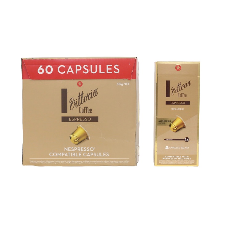 Vittoria 80 Coffee Capsules 199648