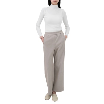 보니스팍스 여성 밴딩 와이드 팬츠
