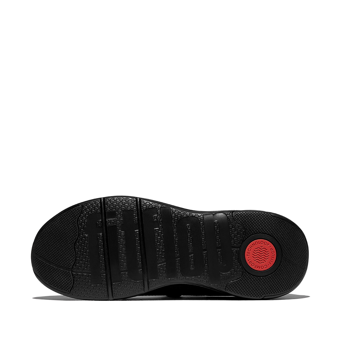 핏플랍 슈퍼큐 니트 슬립온 레이스 스니커즈 - 올블랙, UK3(225~230mm)